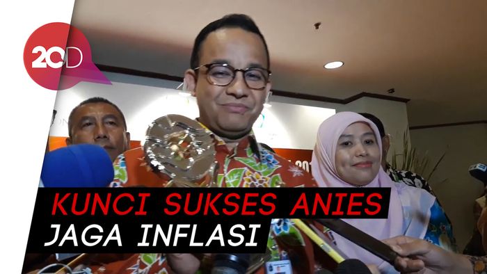 Pemprov DKI Dinobatkan Pengendali Inflasi Terbaik 2018