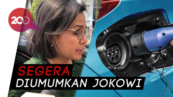 Sri Mulyani Bocorkan Isi Aturan Mobil Listrik