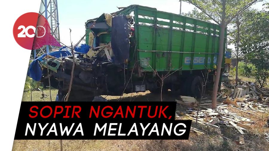 Dua Truk Tabrakan di Tol Gempas, Dua Orang Tewas di Tempat