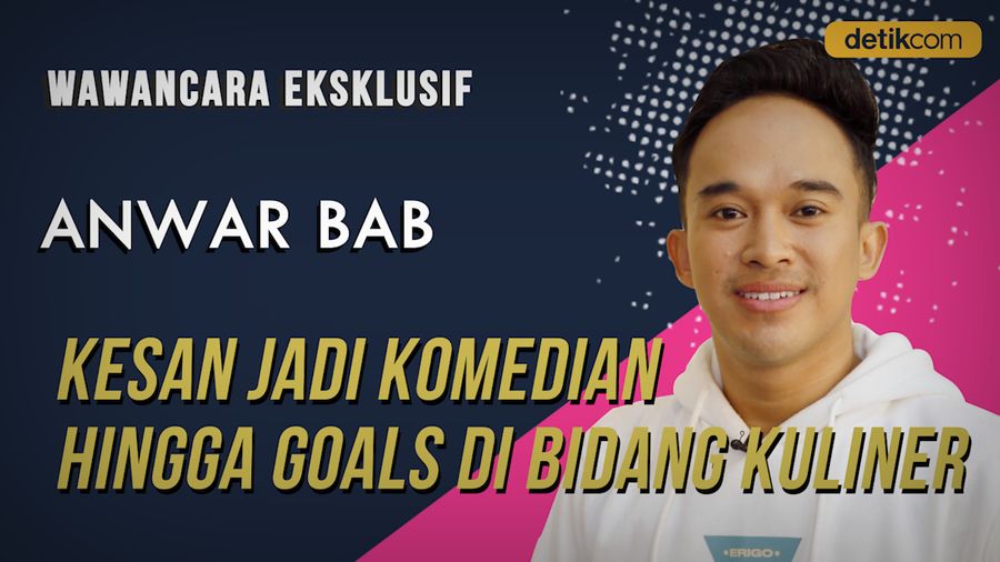 Eksklusif! Anwar BAB, Berawal dari Ajang Masak Jadi Komedian