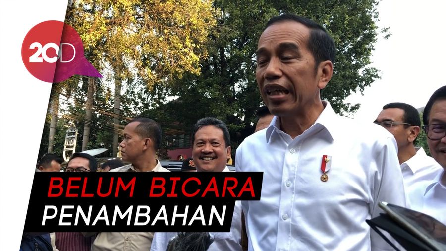 Jokowi Tegaskan Koalisinya Solid: Belum Bahas Penambahan
