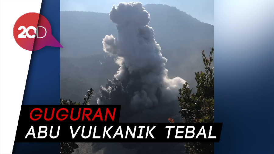 Kepanikan Warga Pasca Gunung Tangkuban Perahu Erupsi