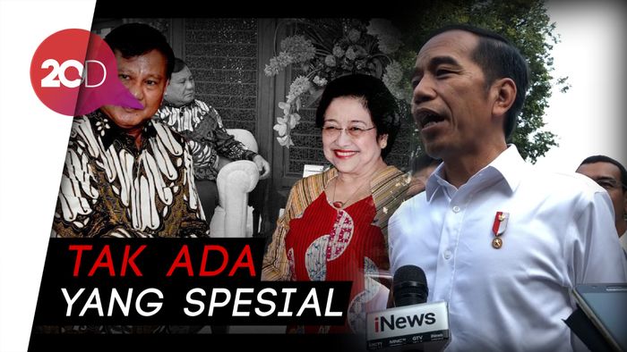 Prabowo Temui Megawati, Jokowi: Ya Biasa