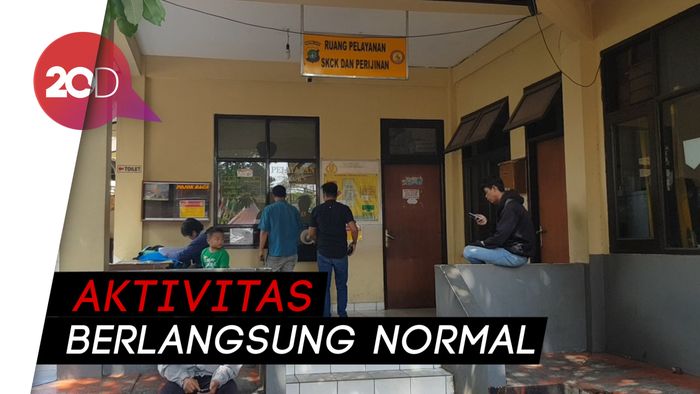 Situasi Terkini Polsek Cimanggis, Lokasi Polisi Tembak Polisi