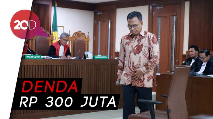 Tok! Eks Manajer HK Divonis 5 Tahun Bui