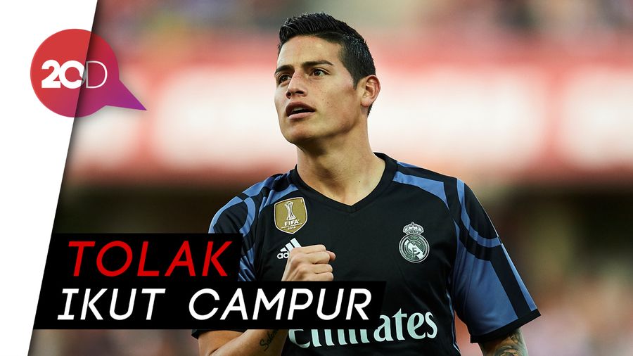 Zidane Masa Bodoh Soal Masa Depan James Rodriguez
