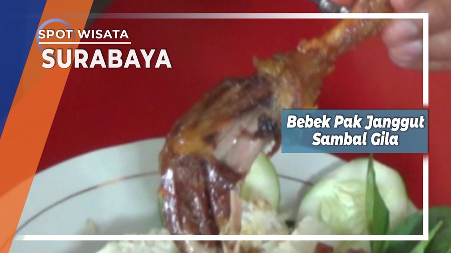 Bebek Pak Janggut Sambal Super Pedas Surabaya 