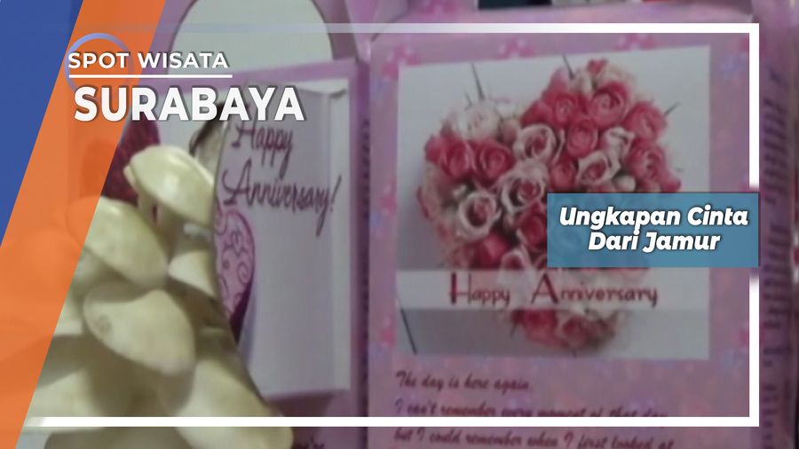 Melalui Jamur, Mahasiswa Surabaya Ungkapan Tanda Cinta 