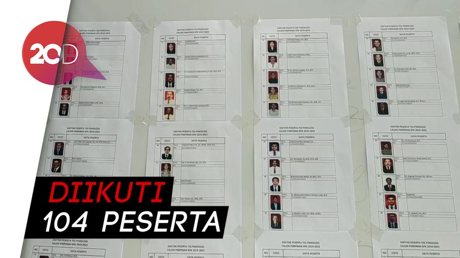 Basaria hingga Wakabareskrim Ikut Tes Psikologi Capim KPK