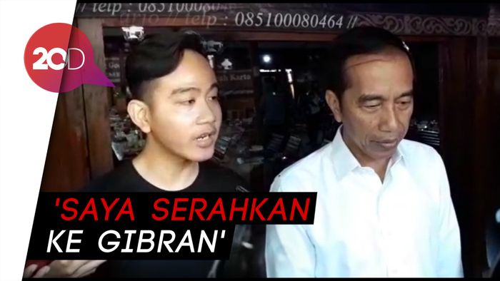 Respon Jokowi Soal Gibran Masuk Bursa Cawalkot