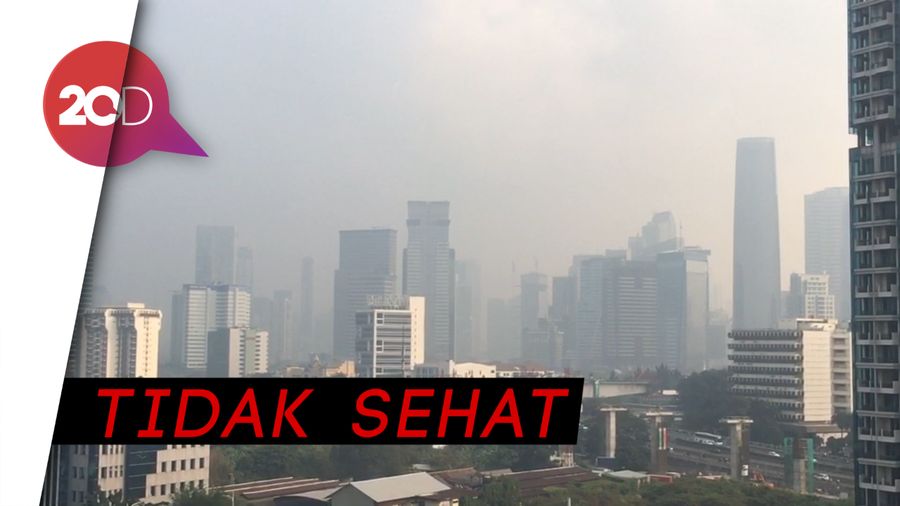Senin Pagi, Udara Jakarta Kembali Teburuk di Dunia
