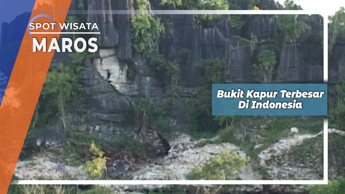 Bukit Kapur Terbesar di Indonesia