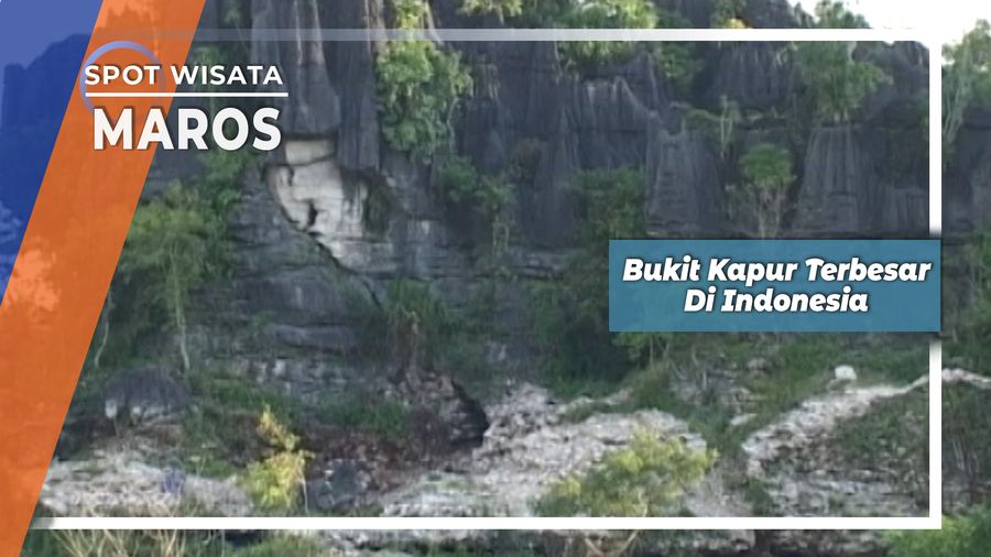 Bukit Kapur Terbesar di Indonesia
