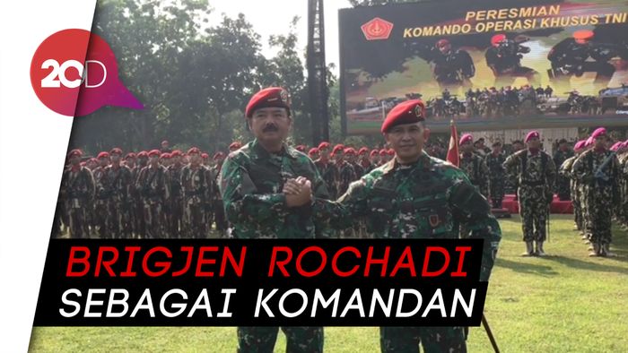 Sah! Panglima TNI Resmikan Koopssus TNI