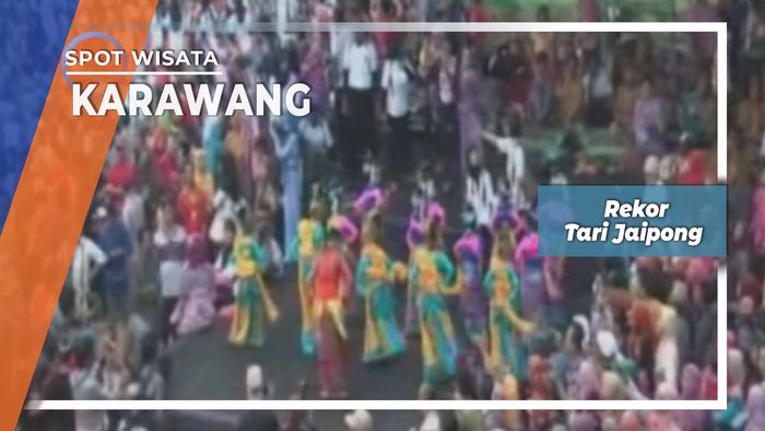 Rekor Tari Jaipong Karawang 