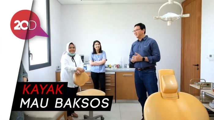 Cerita Ahok Berobat Gigi Saat Masih di Mako Brimob