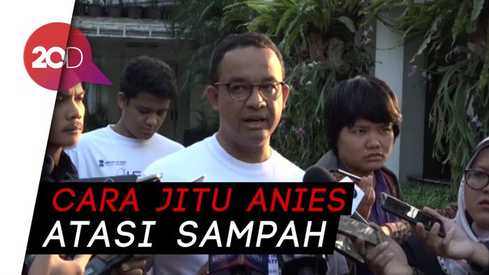 Anies: Jakarta Selama Ini Hanya Memungut Sampah, Tidak Mengelola
