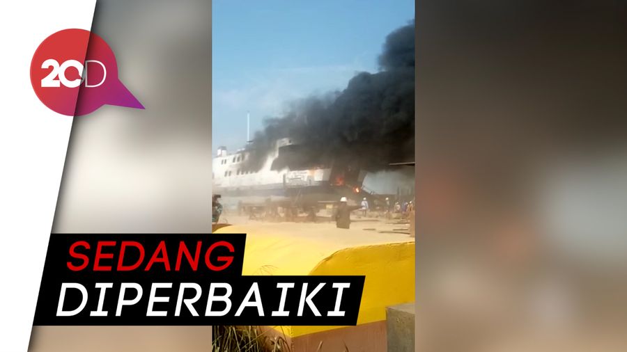Kapal KN Sembilang Terbakar, Sejumlah Orang Terluka