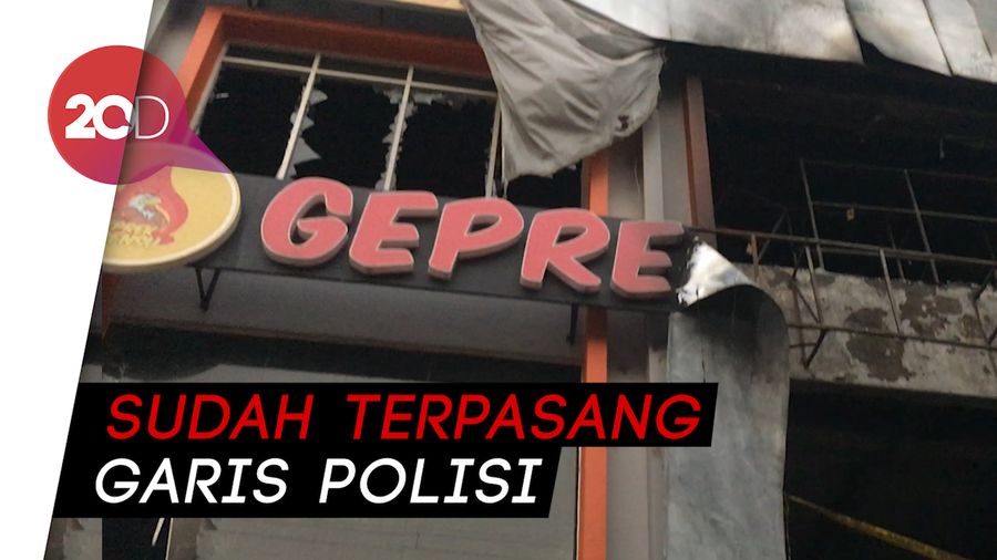 Ludes Terbakar! Begini Kondisi Kios Geprek Bensu Fatmawati
