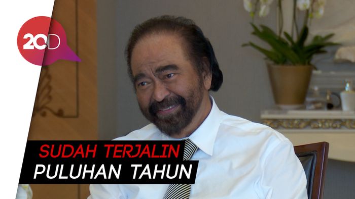 Surya Paloh Bantah Hubungannya dengan Megawati Retak