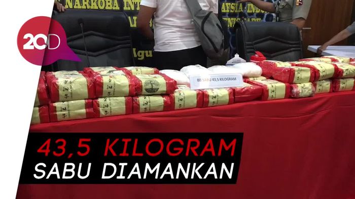 Polisi Gagalkan Penyelundupan Narkotika Jaringan Internasional