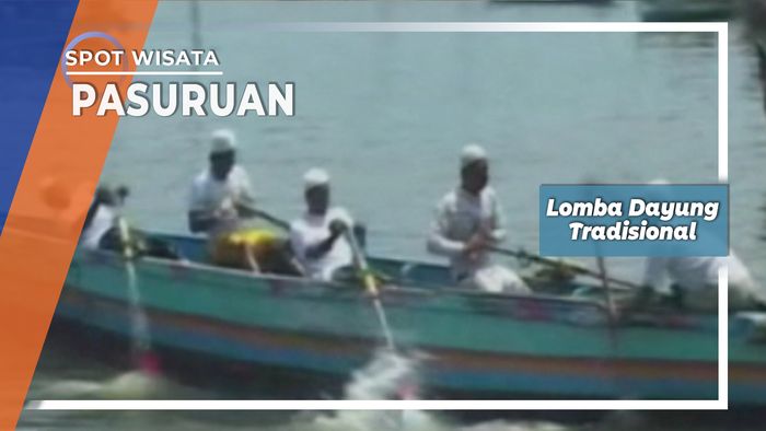 Lomba Dayung Tradisional, Pasuruan