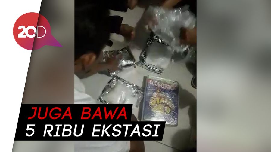 2 Penumpang Kapal Tujuan Jakarta Tepergok Bawa 4 Kg Sabu di Bangka