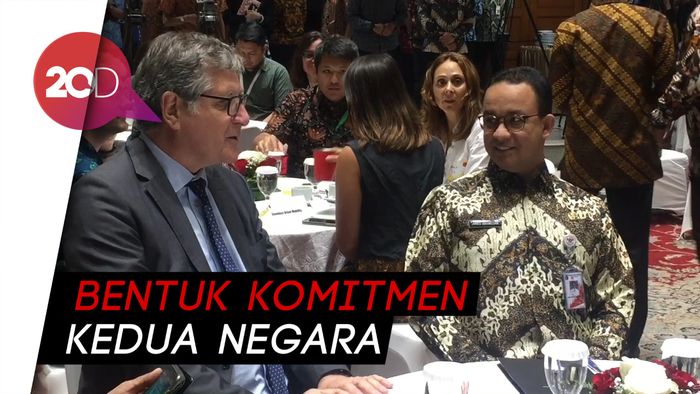 Bareng Warga Jerman, Anies Rayakan 25 Tahun Sister City Jakarta-Berlin