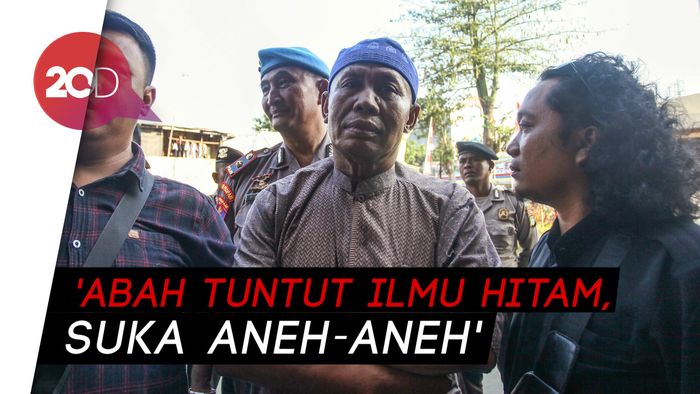 Diantar Keluarga, Abah Grandong Pemakan Kucing Serahkan Diri