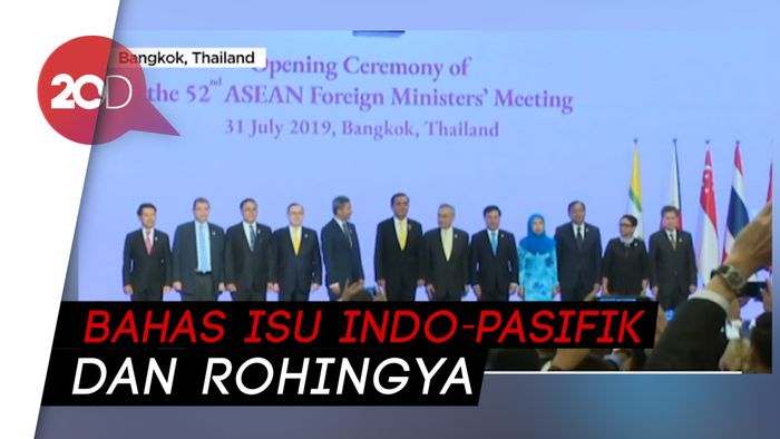 Para Menteri Luar Negeri Asia-Pasifik Bertemu di Bangkok