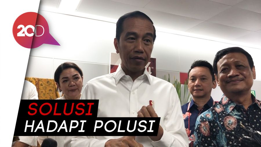 Tekan Polusi di Jakarta, Jokowi Minta Ini ke Anies 