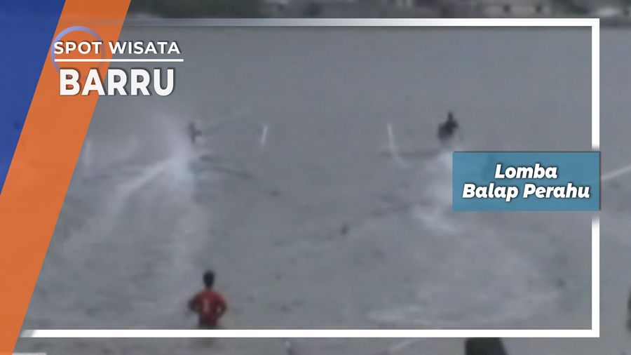 Lomba Balap Perahu, Barru        