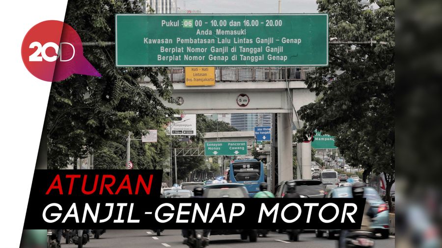 Dishub DKI Kaji Penerapan Ganjil Genap untuk Motor