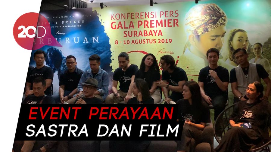 Gala Premier Bumi Manusia dan Perburuan Akan Digelar di Surabaya