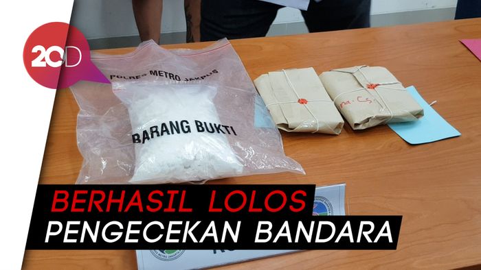 Polres Jakpus Sita Kokain Hampir 1 Kg Asal Ethiopia