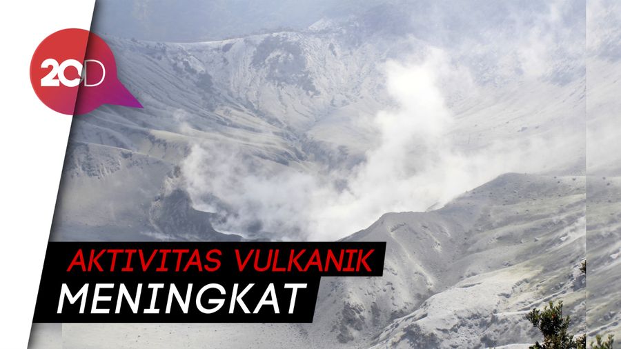 Status Gunung Tangkuban Perahu Naik Jadi Waspada