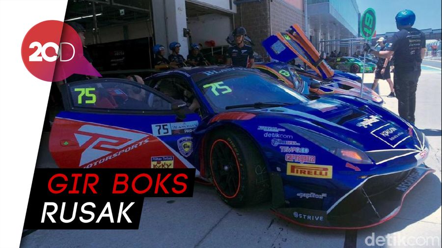 Blancpain GT World Challenge Asia, Rio Haryanto Gagal Finis di Race 1