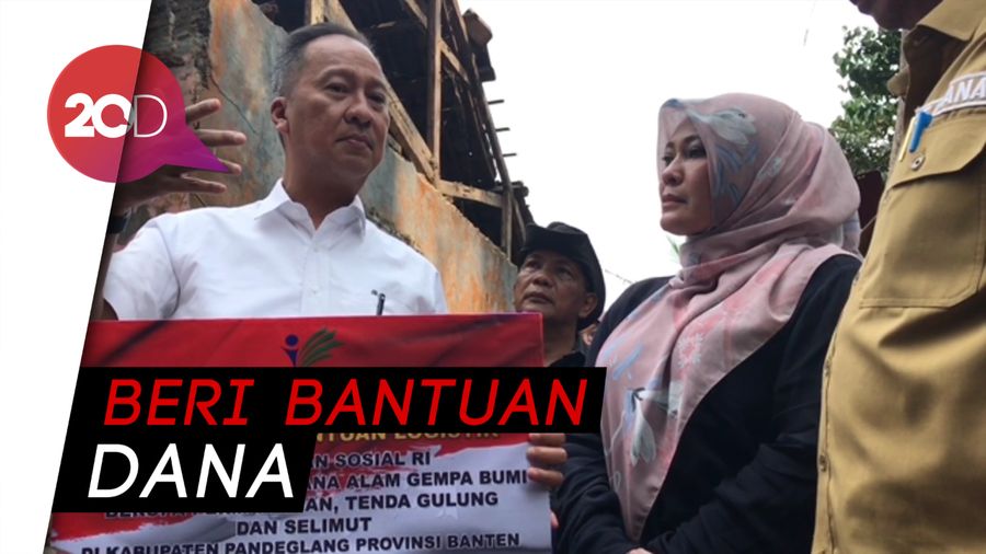 Mensos Minta Korban Gempa Banten Bangun Rumah Tahan Gempa