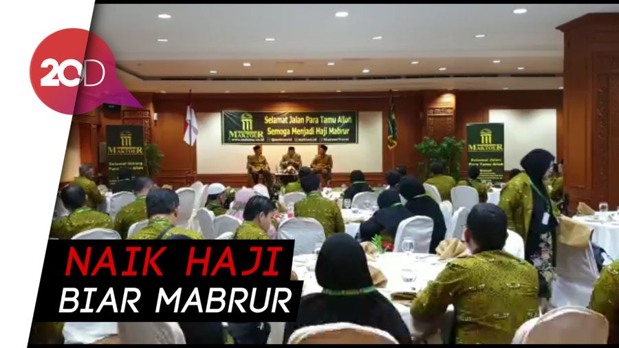 100 Jemaah Haji Khusus Maktour Bertolak ke Tanah Suci