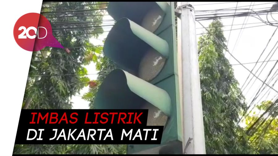 Hati-hati! Lampu Lalu Lintas di Jakarta Tak Berfungsi