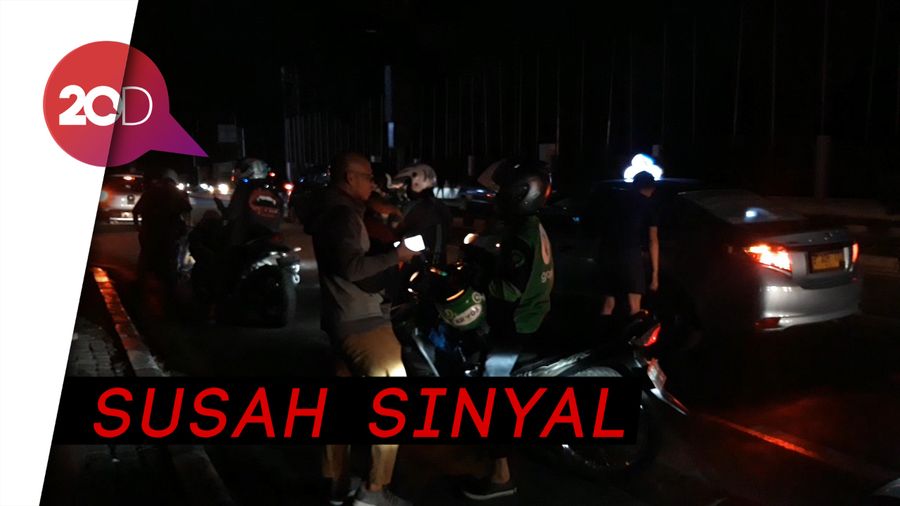 Imbas Listrik Padam, Pemesanan Ojek Online Terganggu