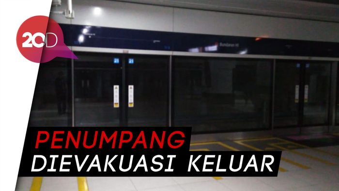 Jakarta Mati Listrik, MRT Terhenti di Bawah Tanah
