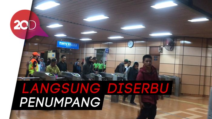 Sempat Ditutup, Stasiun Cikini Kembali Dibuka