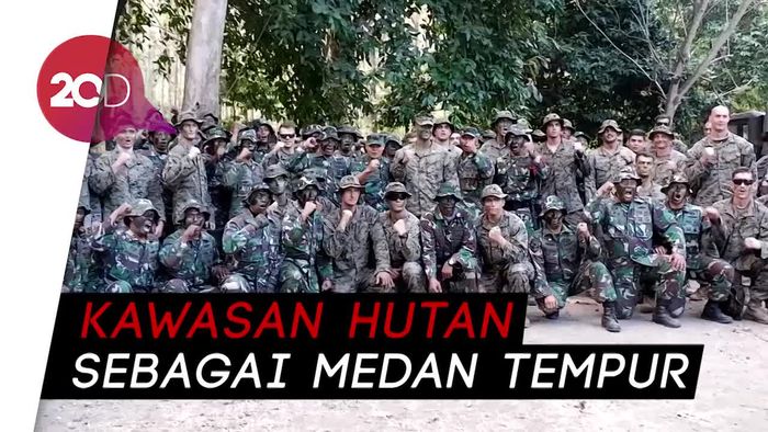 TNI AL Latihan Bersama US Marine di Banyuwangi