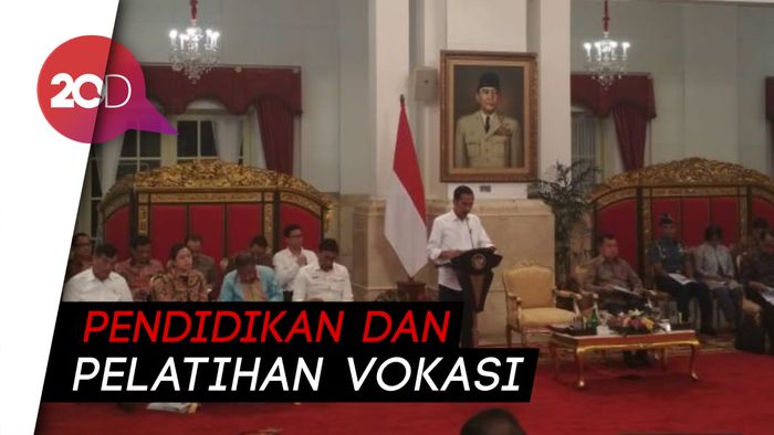 Bahas RAPBN 2020, Jokowi Tekankan Pentingnya Reformasi Pendidikan