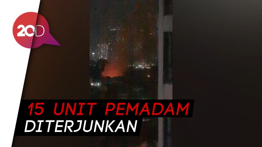 Banyak Rumah di Kawasan Menteng Atas Terbakar