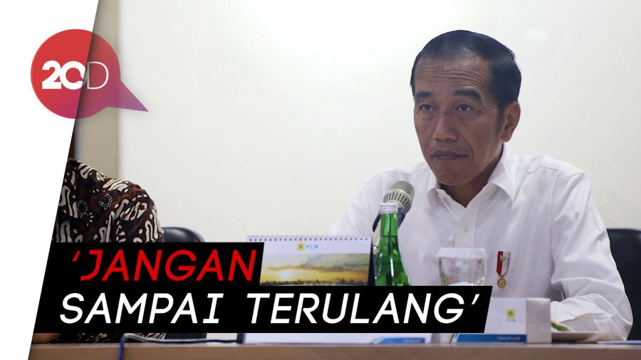 Suasana Tegang Pertemuan Jokowi dan Direksi PLN soal Listrik Padam