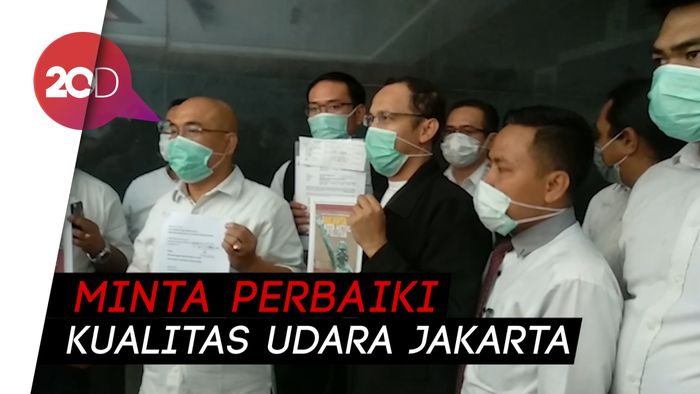 Udara Jakarta Buruk, Anies Digugat ke PN Jakpus
