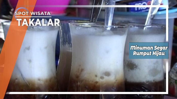 Es cendol Segar Dari Rumput Laut Takalar      