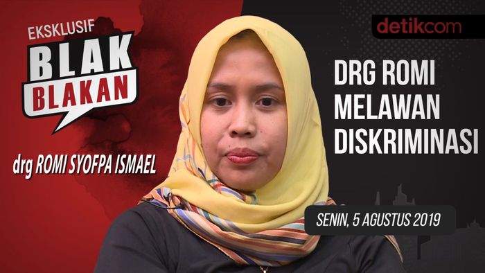 Tonton Blak-blakan drg Romi: Melawan Diskriminasi
